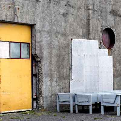 Tr&ouml;llskagi: Hjalteyri  Fischverarbeitung